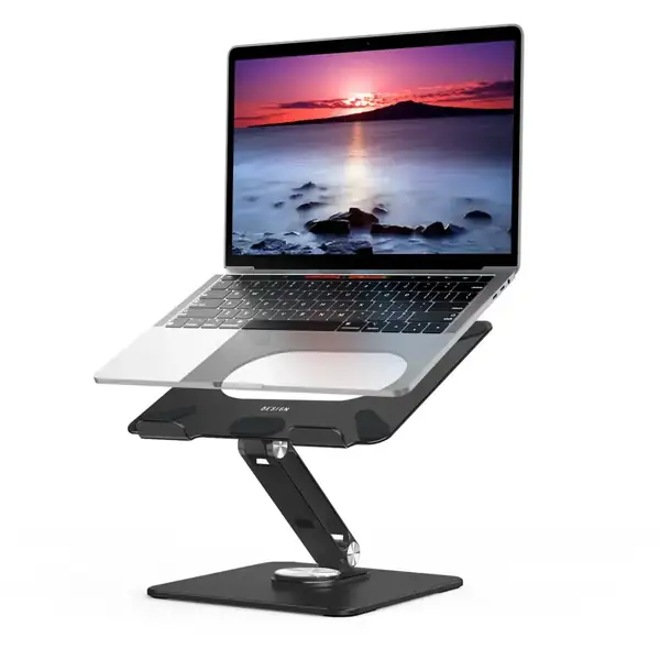 BESIGN LSX7 · Soporte para portátil con base giratoria de 360° — vista 2