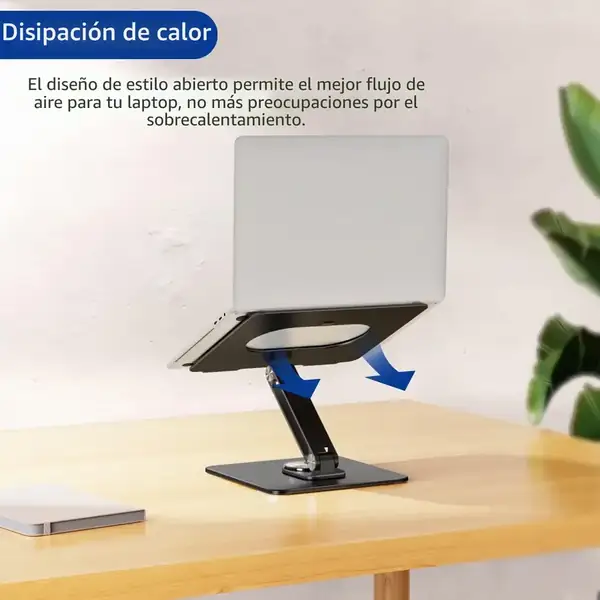 BESIGN LSX7 · Soporte para portátil con base giratoria de 360° — vista 6