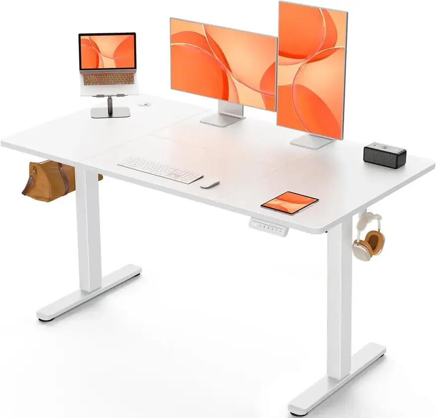 ErGear ESD86W · Escritorio elevable eléctrico 120 × 60 cm