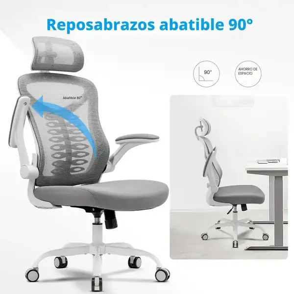 Magic Life · Silla ergonómica de malla con soporte lumbar 2D — vista 5