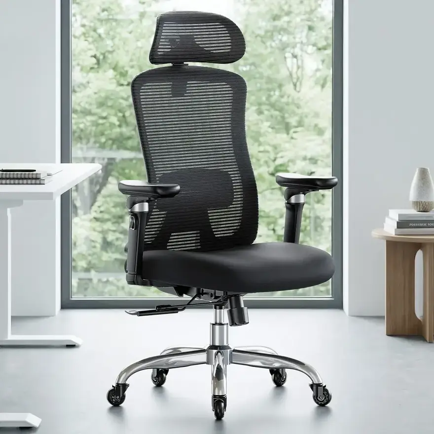 Marsail HNOFC48 · Silla ergonómica con reposabrazos 6D y asiento deslizante