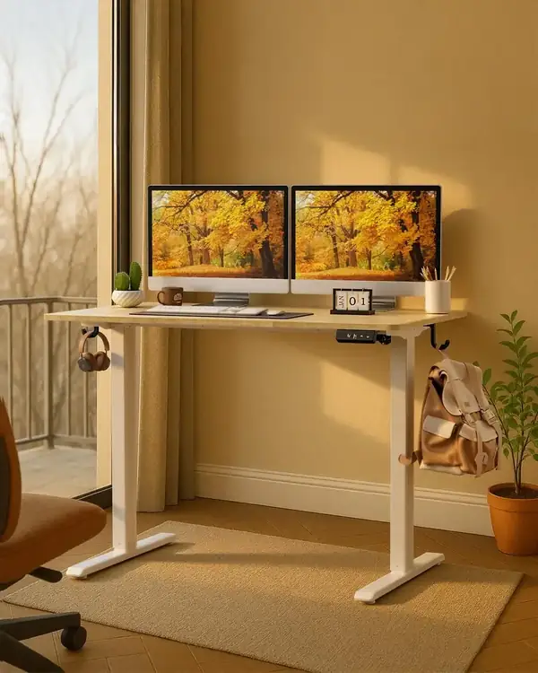 Raplink · Escritorio elevable eléctrico 100 × 60 cm — vista 2