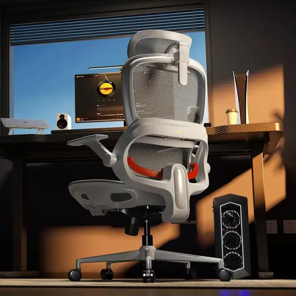 SIHOO B100 · Silla de oficina de malla con soporte lumbar adaptativo — vista 2